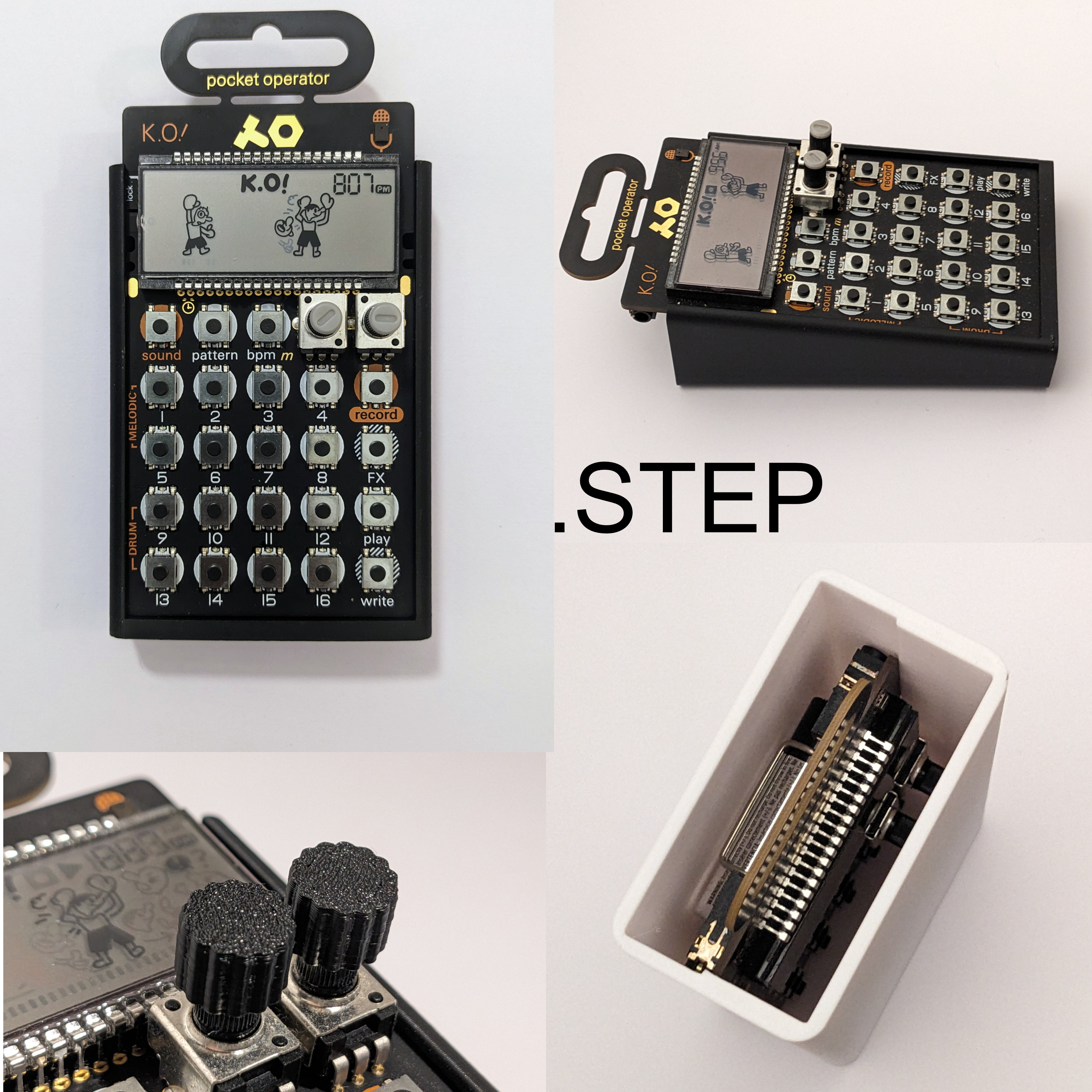 Pocket Operator Case Collection - 3D model by PILED on Thangs